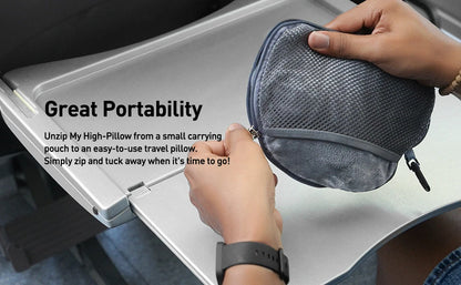 Travel Pillow Inflatable Pillows Air Soft Cushion Trip Portable Innovative Products Body Back Support Foldable Blow Neck Pillow