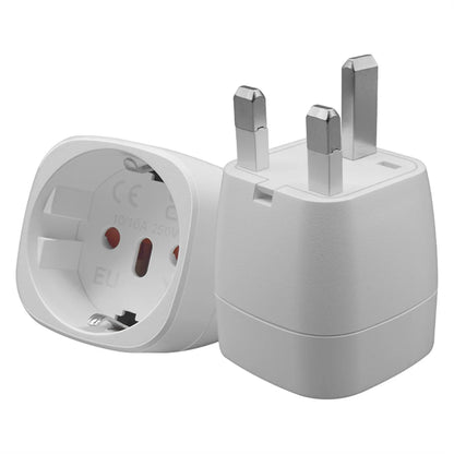 JORINDO UK to EU AC power converter adapter,European To British Singapore Malaysia Travel Adapter EU Plug To UK connector