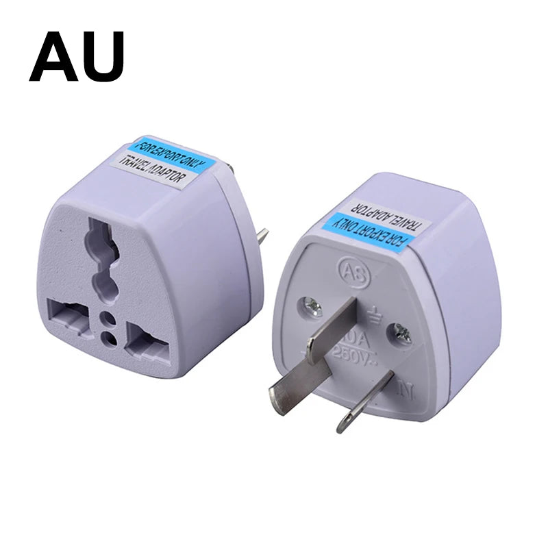 Universal Adapter USA To Euro Europe AC Power Wall Charger Adapter Converter Travel 2 Round Pin Socket US/UK/AU/DE/itlay EU Plug