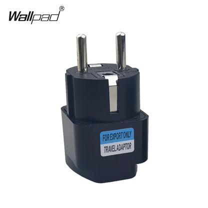 EU Electrical Socket Plug US UK AU To EU KR Travel Adapter Universal EU Adapter International Converter Power Socket