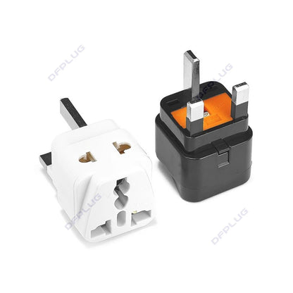 2 in 1 UK Plug Travel Adapter US EU AU to UK Universal High Quality Plug Adapter with 250V 13A Fuse EU To UK Converter AC Outlet