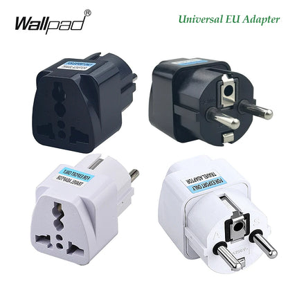 EU Electrical Socket Plug US UK AU To EU KR Travel Adapter Universal EU Adapter International Converter Power Socket