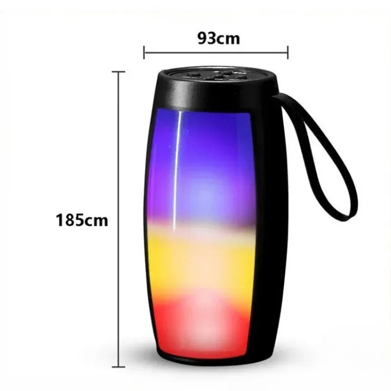 1202 TWS Shocking Heavy Bass Outdoor Portable Wireless Bluetooth Speaker Household Small Speaker High Volume Subwoofer