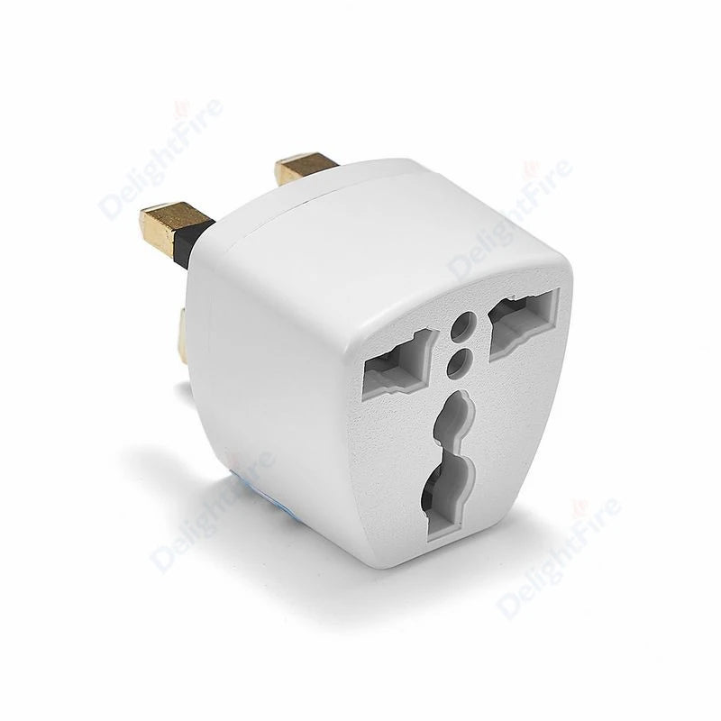 US To UK Plug Adapter Korea Euro European To British Universal Travel Adapter 3Pin Plug Type G Power Adaptor Outlet Converter