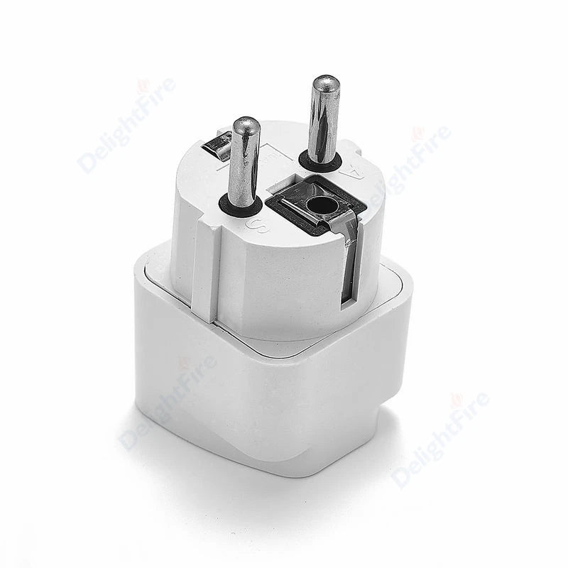 EU Plug Adapter AU UK US To EU KR Universal Travel Adapter Euro Plug Adapter Power Socket Electrical Plug Converter AC Outlet