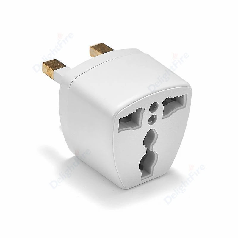 US To UK Plug Adapter Korea Euro European To British Universal Travel Adapter 3Pin Plug Type G Power Adaptor Outlet Converter