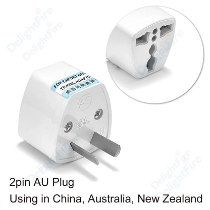 US To UK Plug Adapter Korea Euro European To British Universal Travel Adapter 3Pin Plug Type G Power Adaptor Outlet Converter