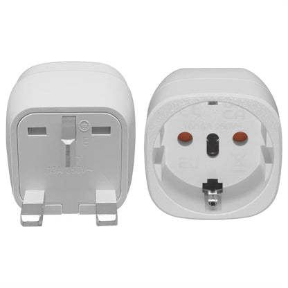 JORINDO UK to EU AC power converter adapter,European To British Singapore Malaysia Travel Adapter EU Plug To UK connector