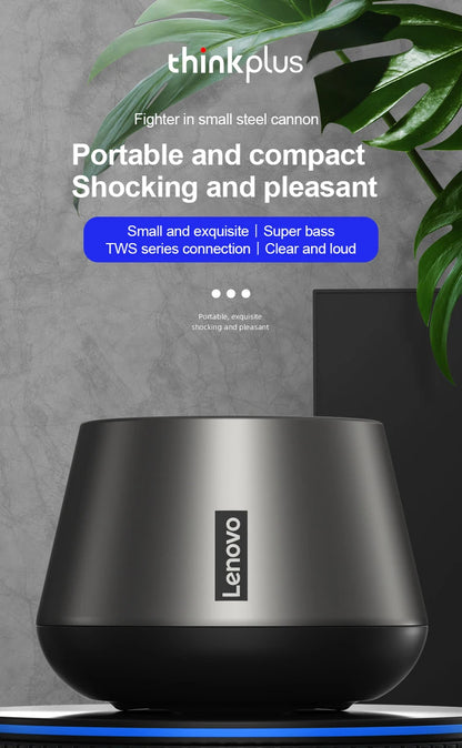 Choice Lenovo K3 Pro Audio Player Loudspeaker 5.0 Portable Bluetooth Speaker Stereo Surround Wireless Bluetooth Speakers