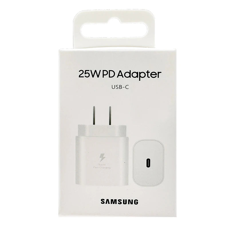 Samsung PD 25W Charger EU US UK Super Fast Charging Wall Adapter Daul Type C Cable For Galaxy S22 S21 S20 Ultra Note 20 10+ A53