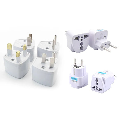 Universal Adapter USA To Euro Europe AC Power Wall Charger Adapter Converter Travel 2 Round Pin Socket US/UK/AU/DE/itlay EU Plug