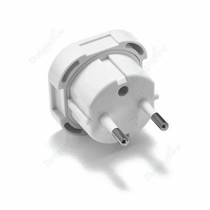 EU Power Plug Adapter UK To EU Travel Adapter Type C 4.0mm European Universal Socket Adaptor AC Outlet Electrical Plug Converter