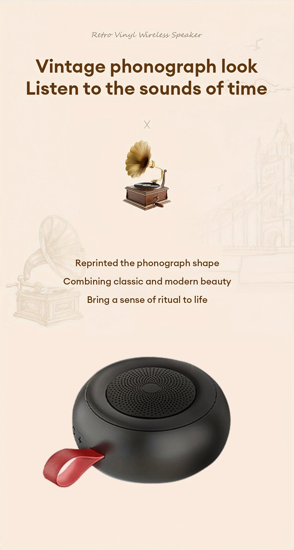 Choice HYUNDAI HY-S21 Wireless Bluetooth 5.0 Mini Outdoor Speaker HIFI Stereo Surround Lasting Battery Life HD Call Loundspeaker