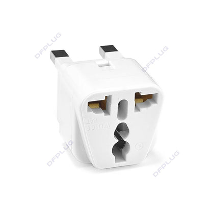 2 in 1 UK Plug Travel Adapter US EU AU to UK Universal High Quality Plug Adapter with 250V 13A Fuse EU To UK Converter AC Outlet