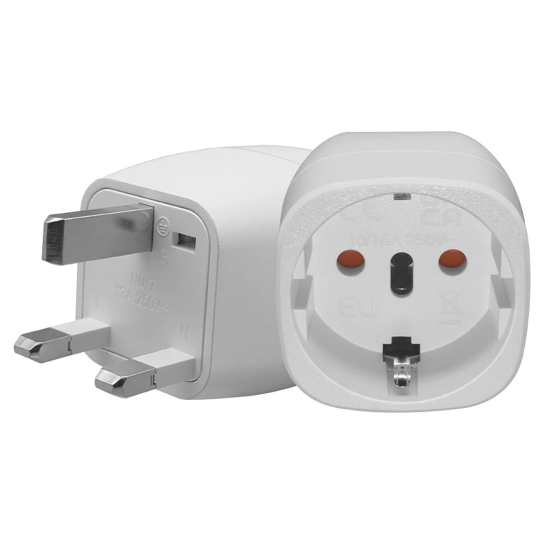 JORINDO UK to EU AC power converter adapter,European To British Singapore Malaysia Travel Adapter EU Plug To UK connector