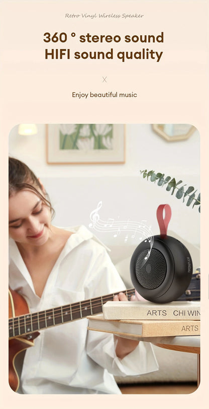 Choice HYUNDAI HY-S21 Wireless Bluetooth 5.0 Mini Outdoor Speaker HIFI Stereo Surround Lasting Battery Life HD Call Loundspeaker