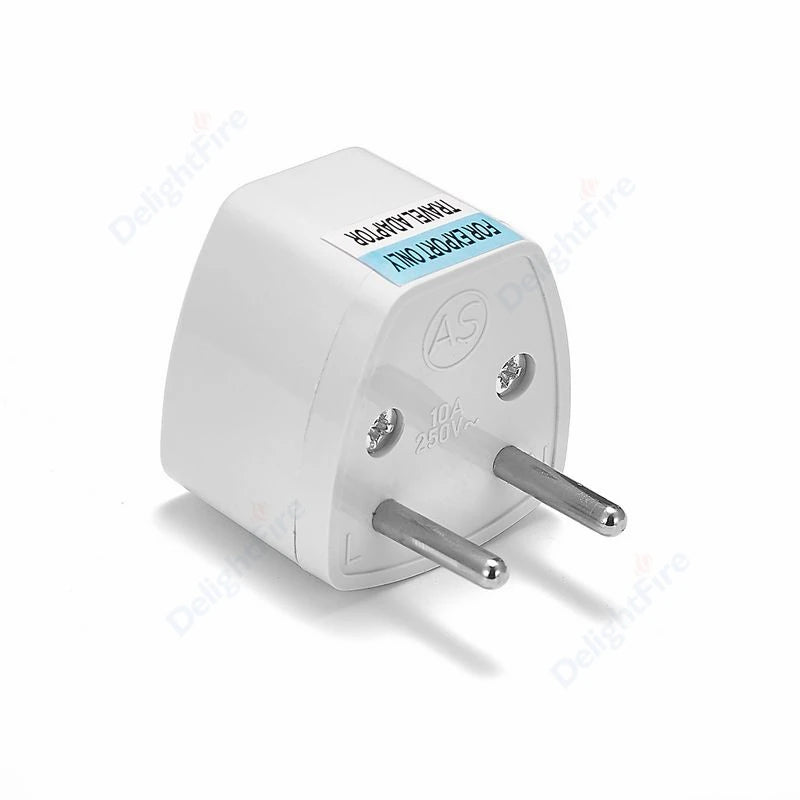 EU Plug Adapter AU UK US To EU KR Universal Travel Adapter Euro Plug Adapter Power Socket Electrical Plug Converter AC Outlet