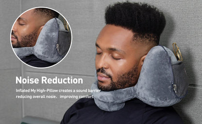 Travel Pillow Inflatable Pillows Air Soft Cushion Trip Portable Innovative Products Body Back Support Foldable Blow Neck Pillow