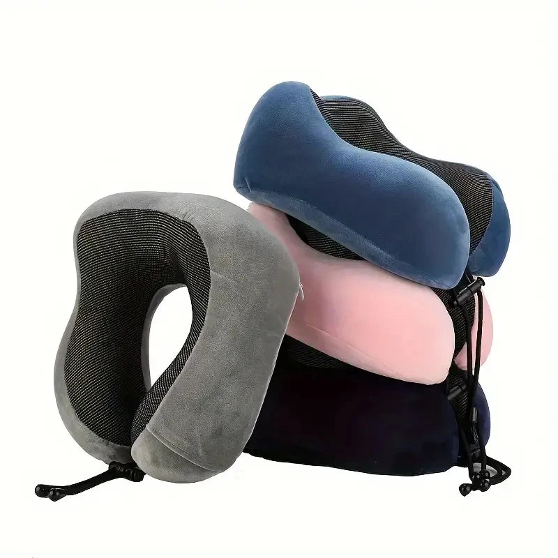 U Shaped Memory Foam Neck Pillows SoftTravel Pillow Massage Neck Pillow SleepincAirplane Pillow Cervical  Bedding