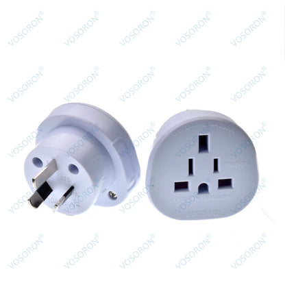 Universal 3Pin AU NZ Power Plug Adapter 3 pin New Zealand Australia Travel Plug US/UK/EU to AU/NZ Plug Converter