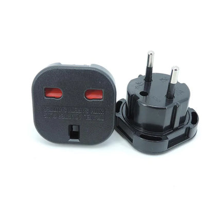 1/3pcs UK Plug to EU US AU Converter Euro Wall Travel Power Adapter 250V Charger EU Germany Korea Plug British Scoket Outlet