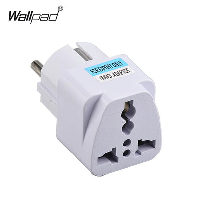 EU Electrical Socket Plug US UK AU To EU KR Travel Adapter Universal EU Adapter International Converter Power Socket