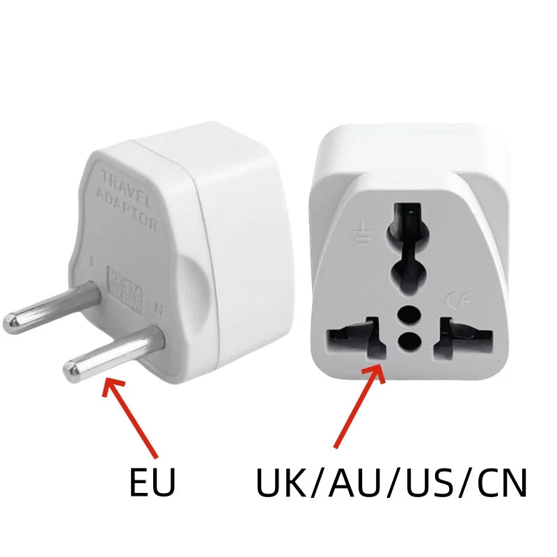 Universal AU UK US EU Plug Adapter US to EU Plug Converter Australian KR Euro Travel Adapter Power Electric Socket AC Outlet