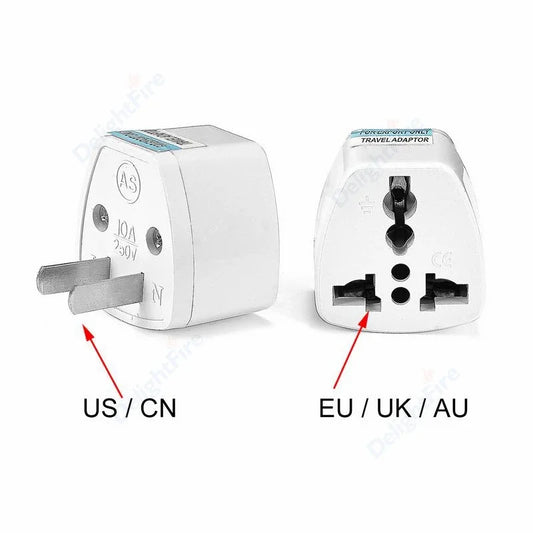 Travel Adapter Universal US Plug Adapter EU To US Converter Power Charge UK To US Electrical Sockets AC Outlet Wall Socket