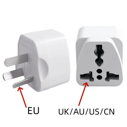 Universal AU UK US EU Plug Adapter US to EU Plug Converter Australian KR Euro Travel Adapter Power Electric Socket AC Outlet