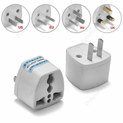 US To UK Plug Adapter Korea Euro European To British Universal Travel Adapter 3Pin Plug Type G Power Adaptor Outlet Converter