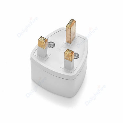 US To UK Plug Adapter Korea Euro European To British Universal Travel Adapter 3Pin Plug Type G Power Adaptor Outlet Converter