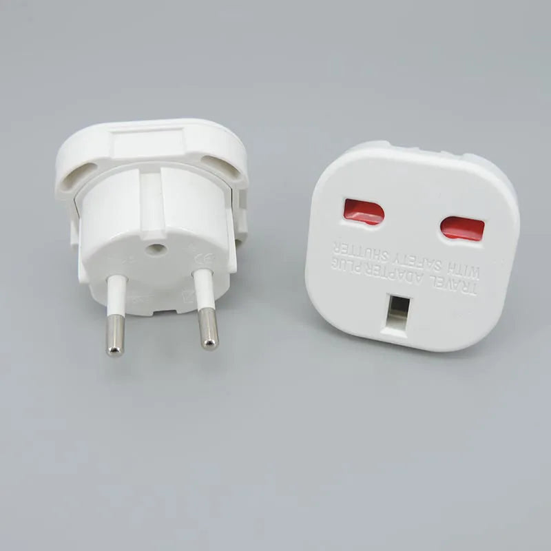 1/3pcs UK Plug to EU US AU Converter Euro Wall Travel Power Adapter 250V Charger EU Germany Korea Plug British Scoket Outlet