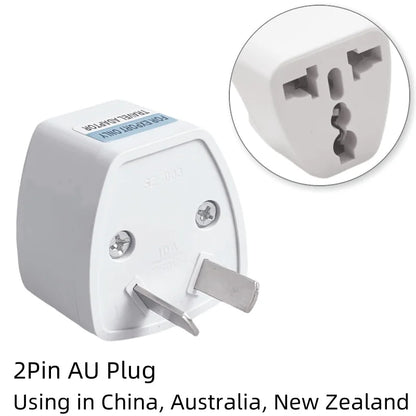 Universal AU UK US EU Plug Adapter US to EU Plug Converter Australian KR Euro Travel Adapter Power Electric Socket AC Outlet