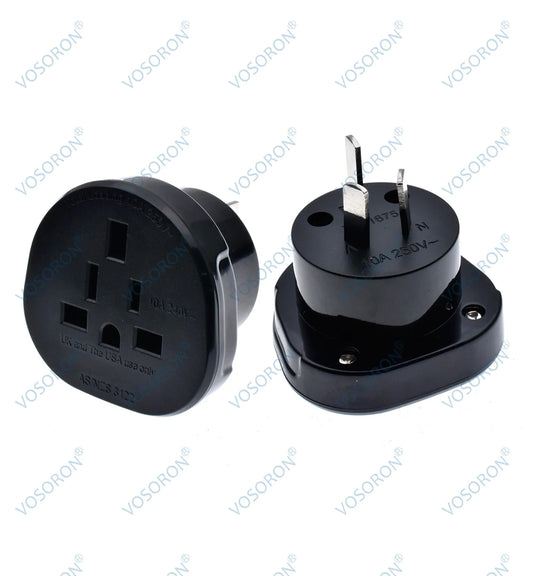 Universal 3Pin AU NZ Power Plug Adapter 3 pin New Zealand Australia Travel Plug US/UK/EU to AU/NZ Plug Converter