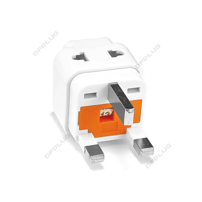 2 in 1 UK Plug Travel Adapter US EU AU to UK Universal High Quality Plug Adapter with 250V 13A Fuse EU To UK Converter AC Outlet