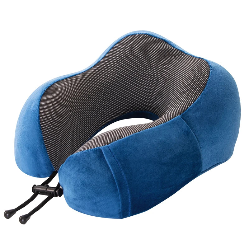 U Shaped Memory Foam Neck Pillows SoftTravel Pillow Massage Neck Pillow SleepincAirplane Pillow Cervical  Bedding