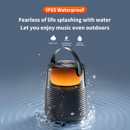 QERE HF55 Bluetooth Speaker with Hi-Res 20W Audio,Wireless HiFi Portable Speaker IPX5 Waterproof,Multiple connection modema Soun