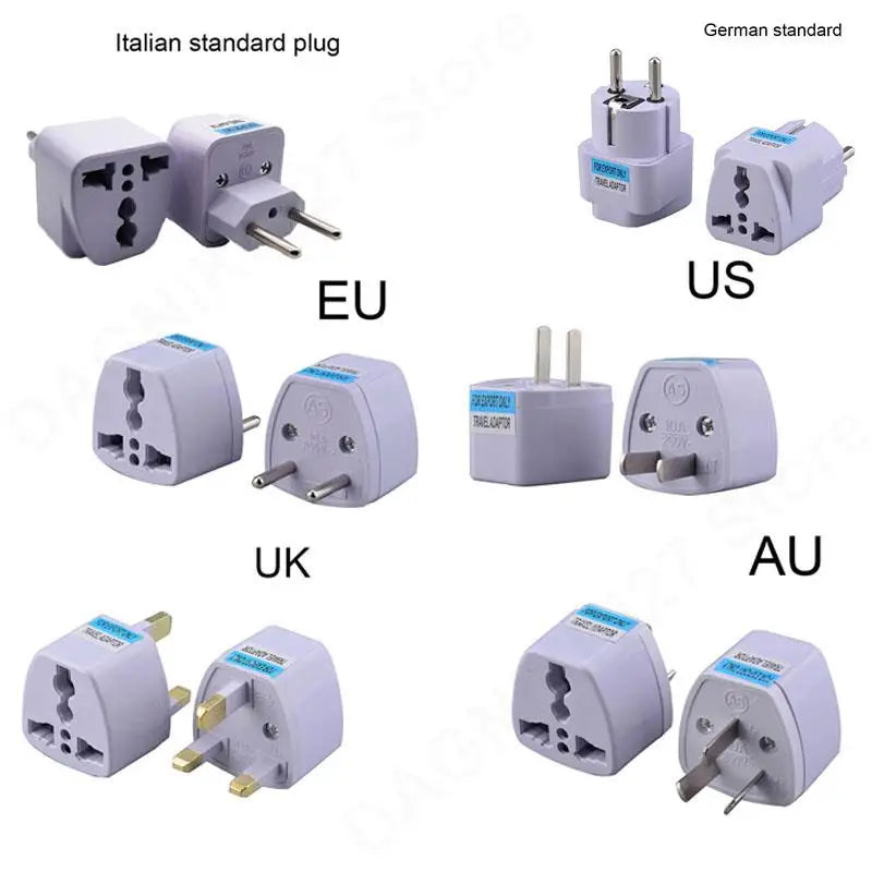 Universal American European AU EU To US UK EU Power Plug Adapter USA Israel Kr Travel Adapter Plug Converter Japan Korea