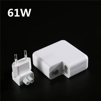 Original 61W With LOGO PD USB-C Type C Power Adapter Laptop Notebook Fast Charger For Apple Macbook Pro 13'' M1 A1718 A1706